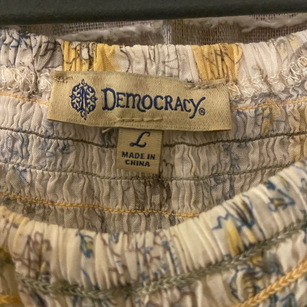 Boho Democracy Multicolor Floral Blouse - Picture 3 of 5